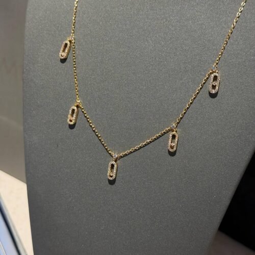 Pavé Charm Necklace