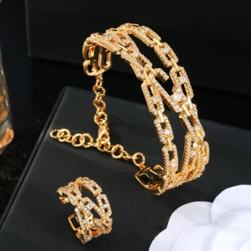 Move Multi-Row Pavé Bracelet