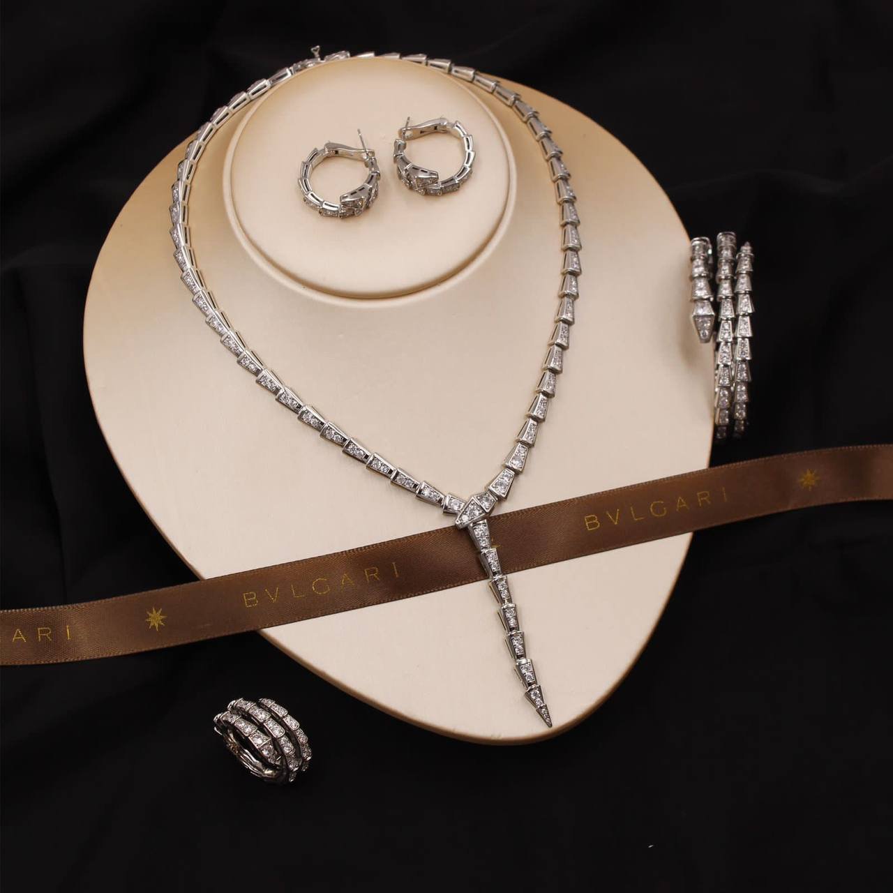 Serpenti Viper Pavé - الصورة 3